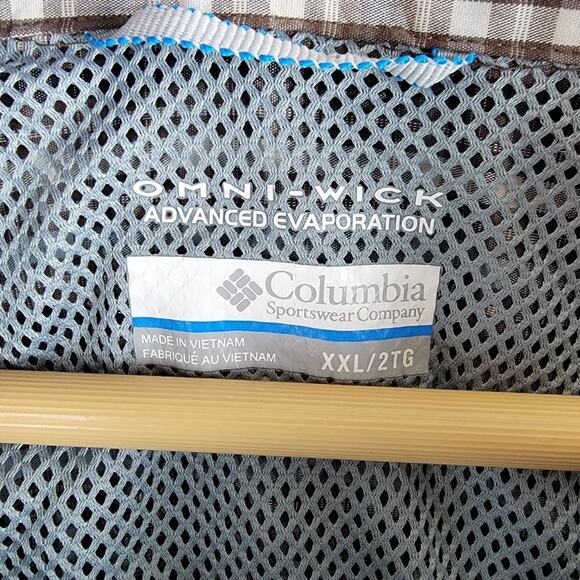 Columbia Omni Wick Long Sleeve Shirt Fishing Sport Long Sleeve Size XXL - Picture 5 of 6